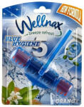 Wellnax WC Frissítő Block Blue 50 g Narancs virág (8694732009909)