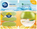 Ambi Pur wc gél 4x55 ml + készülék lemon & mandarin (8435495816591)
