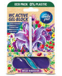 Ambi Pur aktív wc gél block 45 g wild hibiskus (8435495838470)