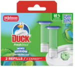 DUCK Fresh Discs zselés WC-öblítő korong utántöltő 2x36 ml Mint Matrix (5000204423631)