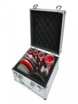 Raider Set discuri si carote diamantate pentru polizor M14, 21 bc, cutie aluminiu