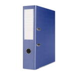 Office Products Biblioraft A4, plastifiat PP/paper, margine metalica, 75 mm, Office Products Basic S - bleumarin (OF-21024221-03) - vexio