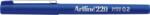 Artline Liner Artline 220, varf fetru 0.2mm - albastru (EK-220-BL)