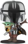 Funko Figurina Funko POP! Star Wars: Mandalorian - Mandalorian carrying child Figurina
