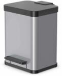 Hailo Öko duo Plus M pedálos szelektív hulladékgyüjtő szürke (0622-220)