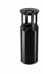 Hailo ProfiLine Safe Plus XL kombinált hulladékgyűjtő tűzzáró peremmel és hamutartóval fekete (0950-429)