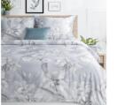 Eurofirany Premium30 pamut-szatén ágyneműhuzat Világosszürke 220x200 cm - 70x80 cm 2db