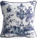 Eurofirany Velvet208 bársony párnahuzat Fehér 45x45 cm