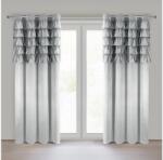 EUROFIRANY Aura fodros dekor függöny Ezüst 140x250 cm