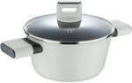 Bergner Fazék fedővel, tapadásmentes felülettel Lines 24 cm (BG-56092-GY)