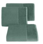 Eurofirany Lucy velúr törölköző Sötét menta 30x50 cm