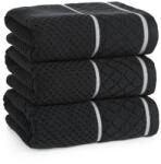 Eurofirany Favori minőségi törölköző zero twist Fekete 50x90 cm