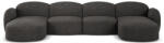 Micadoni Coltar in forma de U Blair cu tapiterie din chenille (MIC_U_214_F1_BLAIR9)