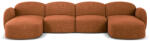 Micadoni Coltar in forma de U Blair cu tapiterie din chenille (MIC_U_214_F1_BLAIR3)