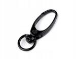 Stoklasa Fém forgó karabiner 9 mm, fekete lakk, 5 db (750946_244640_94435)