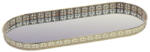 AdTrend Tava decorativa metal auriu 43 x 17 cm (83603B) Tava