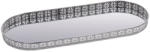 AdTrend Tava decorativa metal argintiu 43 x 17 cm (83603A) Tava