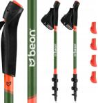 Beon Nordic Walking Botok Teleszkópos Sétabotok Kihúzható Kesztyűvel (Kije nordic walking składane NX2 Green)