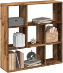 vidaXL Biblioteca/separator camera lemn vechi 102x29x103, 5 cm lemn GartenMobel Dekor (858055) Biblioteca