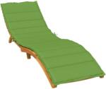 vidaXL Perna de sezlong, melanj verde, 200x70x4 cm textil GartenMobel Dekor (4002525)
