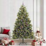 vidaXL Pom de Craciun Artificial cu Ramuri Articulare si Conuri 240 cm GartenMobel Dekor (3395113)