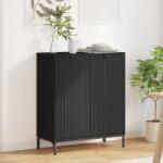 vidaXL Bufet Negru 69, 5 x 33 x 82 cm Lemn compozit GartenMobel Dekor (883425) Comoda