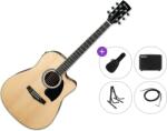 Ibanez PF15ECE-NT Premium SET Natural Електро-акустична китара Дреднаут
