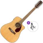 Fender CD-140SCE WN 12 Basic SET Natural 12-струнна електро-акустична китара