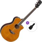 Yamaha APX600 Basic SET Amber Електро-акустична китара Джъмбо