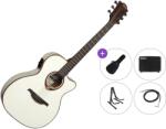 LÂG GUITARS Tramontane 118 T118ASCE-IVO Premium SET Ivory Електро-акустична китара Джъмбо