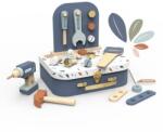 Speedy Monkey Valiza portabila cu unelte din lemn, Speedy Monkey (SM_SP3023) - kidstory Set bricolaj copii