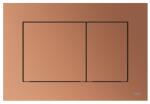 Tece Flushing Clapeta Wc Tecenow Bronz Rosu Metalic Pentru Rezervor Incastrat Tece (9240422)
