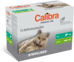 Calibra Cat Premium Multipack tasakos eledel ivartalanított macskáknak 12 × 100 g