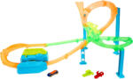 Mattel Hot Wheels Neon Speeders tornádó ugratás és ütközés motorizált versenypálya (JMG50) - morzsajatekbolt