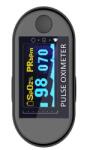 iUni H6 digitális pulzoximéter, jelzi a vér oxigén telítettségét, méri az pulzusszámot (515378)