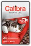 Calibra Cat Premium tasakos eledel felnőtt macskáknak Csirke és marhahús 100 g