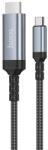 hoco. USB Type C HDMI Összekötő Acélszürke 2m HC671491 (HC671491)