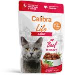 Calibra Cat Life tasakos eledel felnőtt macskáknak marhahússal szószban 85 g