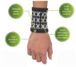 VivaFit Mágneses csuklószorító turmalinnal M (15-18 cm)