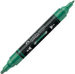Faber-Castell Marker acrilic multimark cul. 295 verde metalizat Faber-castell - Set 5 (FC185995)