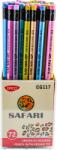 Daco Creion negru cu radiera Safari DACO CG117 - Set 72 (CG117)