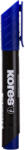 Kores Marker permanent albastru varf rotund 3mm eco Kores - Set 12 (KO20733)