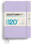 Leuchtturm Caiet a5 dictando 120g coperta rigida lila Leuchtturm (LT370339)