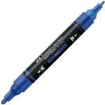 Faber-Castell Marker acrilic multimark cul. 120 albastru Faber-castell - Set 5 (FC185921)