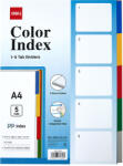 Deli Separatoare index plastic 1-5 Deli (DLE5723A)
