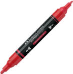 Faber-Castell Marker acrilic multimark cul. 219 rosu capsuna Faber-castell - Set 5 (FC185918)
