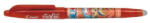 Pilot Roller 0.7mm rosu one piece frixion Pilot - Set 12 (PBLFR7OPR)