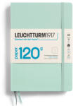 Leuchtturm Caiet a5 punctat 120g coperta rigida verde menta Leuchtturm (LT370344)