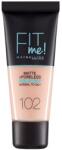 Maybelline Fit Me! mattító make-up normál és zsíros bőrre 30 ml 102 Fair Ivory