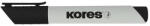 Kores Marker whiteboard negru 3mm eco Kores - Set 12 (KO20728)